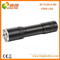 Factory Wholesale 3 mode Aluminum Beam Zooming XPE/XPG Q3/Q5 CREE led Power Style Flashlight Torch with 3*aaa or 18650 battery